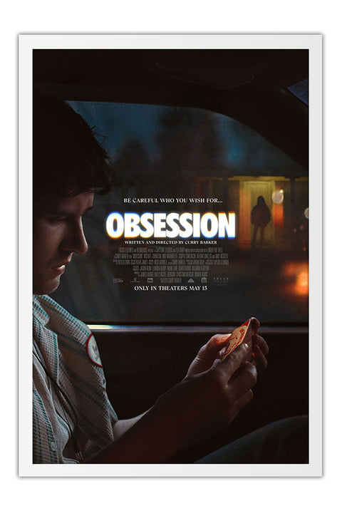 Poster Obsession Obsessão - Terror - Filmes - Moldura branca