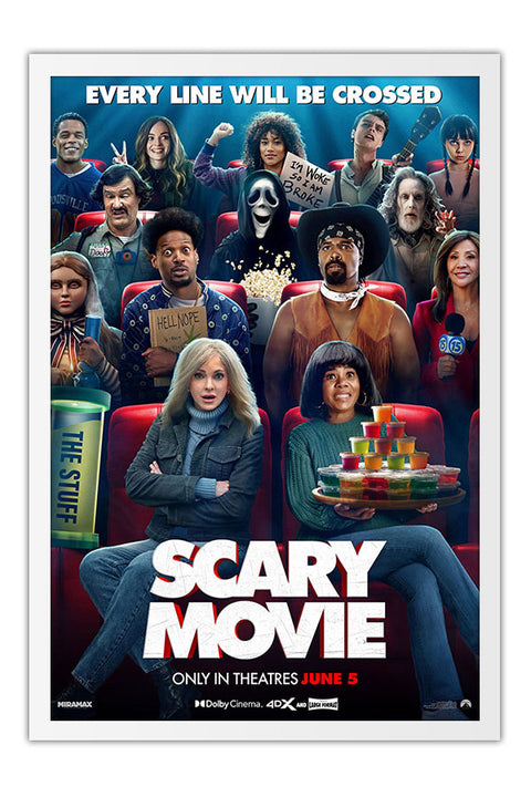 Poster Todo Mundo em Pânico - Scary Movie - Comédia - Terror - Filmes - Moldura branca
