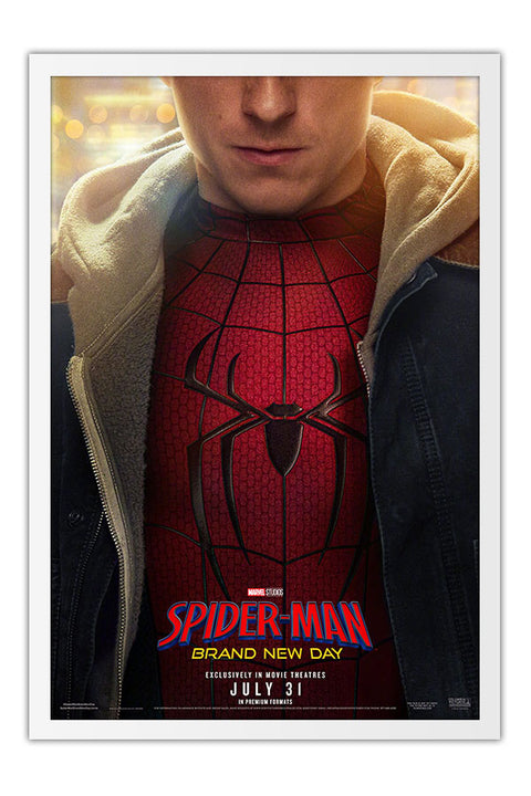 Poster Homem-Aranha: Um Novo Dia - Spider-Man: Brand New Day - Filmes - Moldura branca