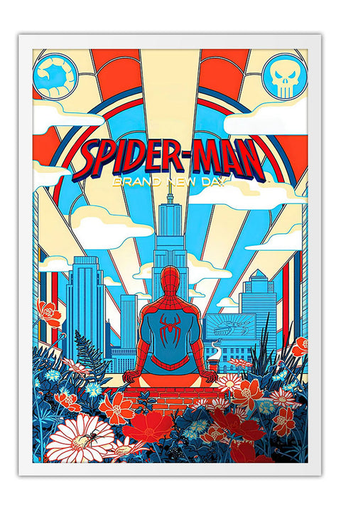 Poster Homem-Aranha: Um Novo Dia - Spider-Man: Brand New Day - Filmes - Moldura branca