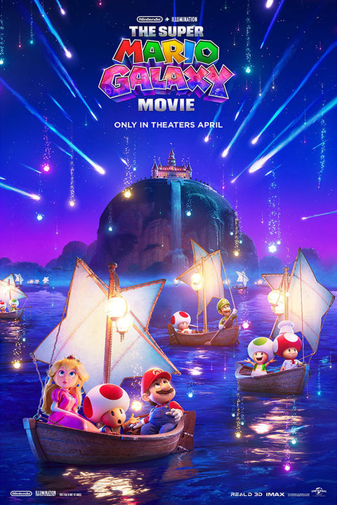 Poster Super Mario Galaxy: O Filme - Animação - Filmes - Pôster sem moldura