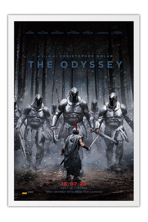 Poster The Odyssey a Odisseia - Ação - Aventura - Filmes - Moldura branca