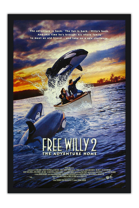 Poster Free Willy - Vintage - Retrô - Filmes