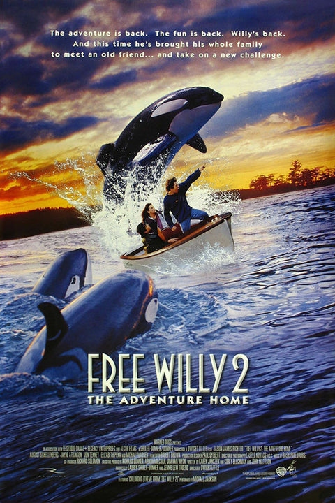 Poster Free Willy - Vintage - Retrô - Filmes