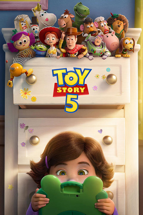 Poster Toy Story 5 - Animação - Infantil - Filmes - Pôster sem moldura