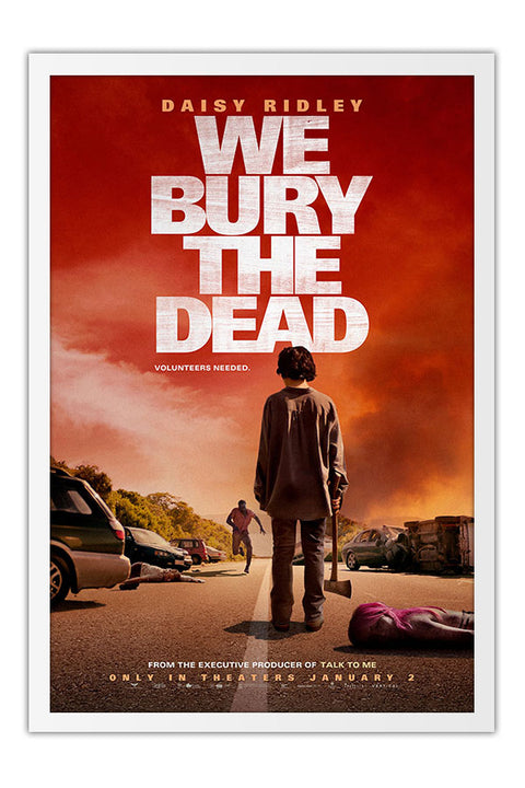 Poster We Bury the Dead Enterrando os Mortos - Terror - Suspense - Filmes - Moldura branca