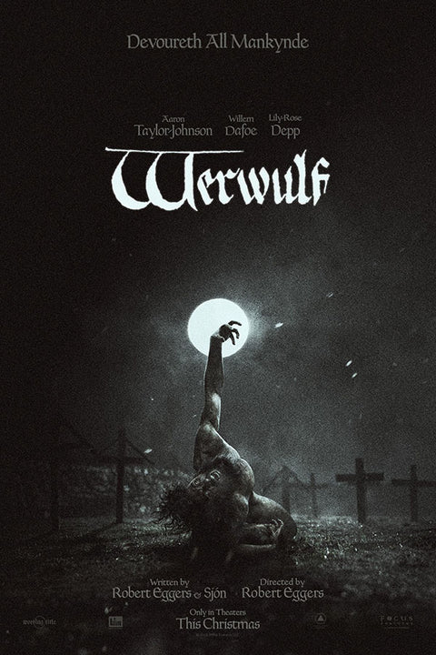 Poster Werwulf Lobis Homem - Terror - Gótico - Filmes - Pôster sem moldura