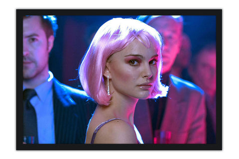 Poster Filme Closer - Jane - Natalie Portman de Peruca Rosa