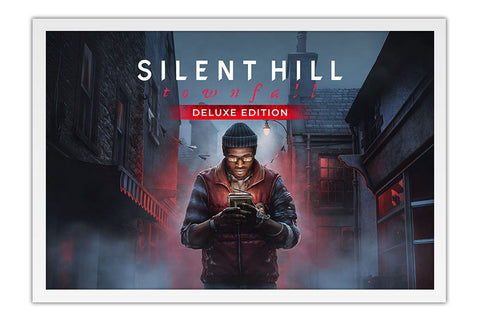 Poster Silent Hill Townfall - Games - Moldura branca