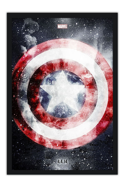 Poster Capitão América - Escudo - Filmes