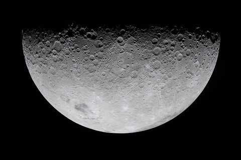 Poster Missão Artemis II - Lua em detalhe - Universo - Pôster sem moldura