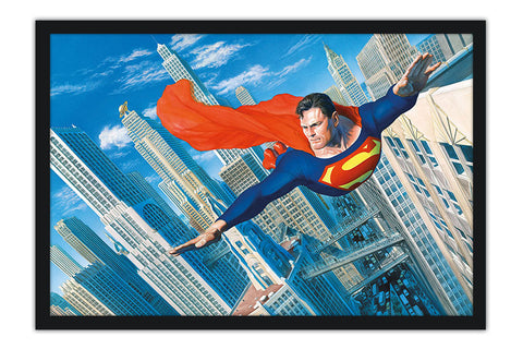 Poster Super Homem - Superman - Alex Ross - Comics - Quadrinhos - Hq