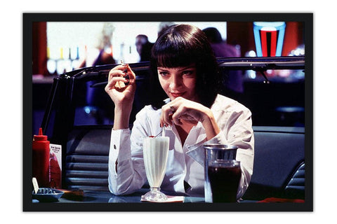 Poster Pulp Fiction - Tarantino - Filmes