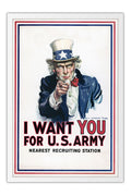 Poster I Want You For U.S. Army - Tio Sam - Clássico - Retrô