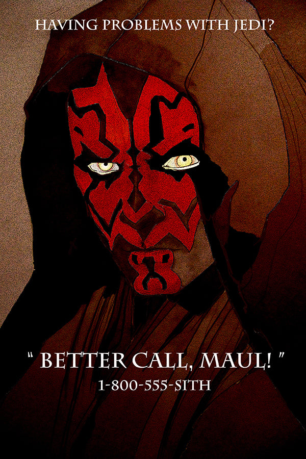 Poster Better Call Maul - Star Wars - Filmes