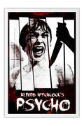 Poster Psicose - Psycho - Alfred Hitchcock - Filmes