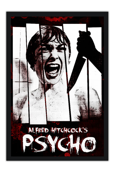 Poster Psicose - Psycho - Alfred Hitchcock - Filmes