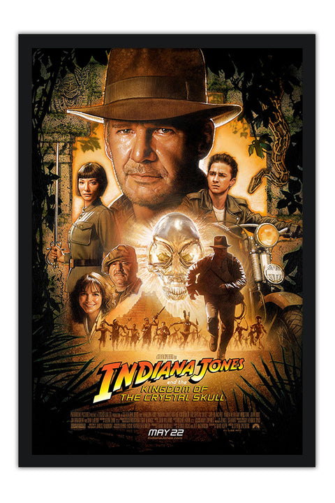Poster Indiana Jones e o Reino da Caveira de Cristal - Filmes