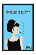 Poster Luxo Breakfast At Tiffany - Audrey - Filmes