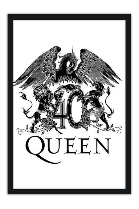 Poster  Queen - Freddie Mercury - Bandas de Rock