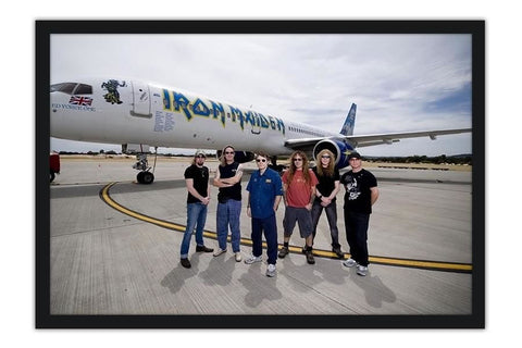 Poster Iron Maiden - Ed Force One - Bandas de Rock