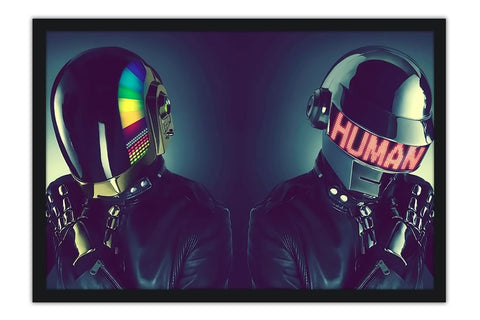 Poster Daft Punk - Eletrônica