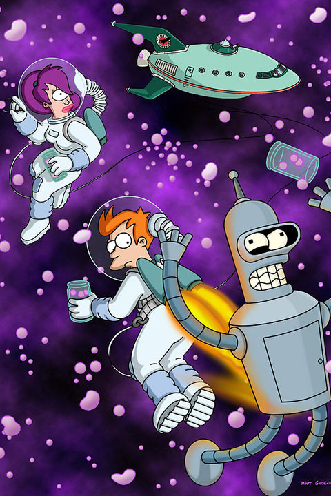 Poster Futurama - Séries