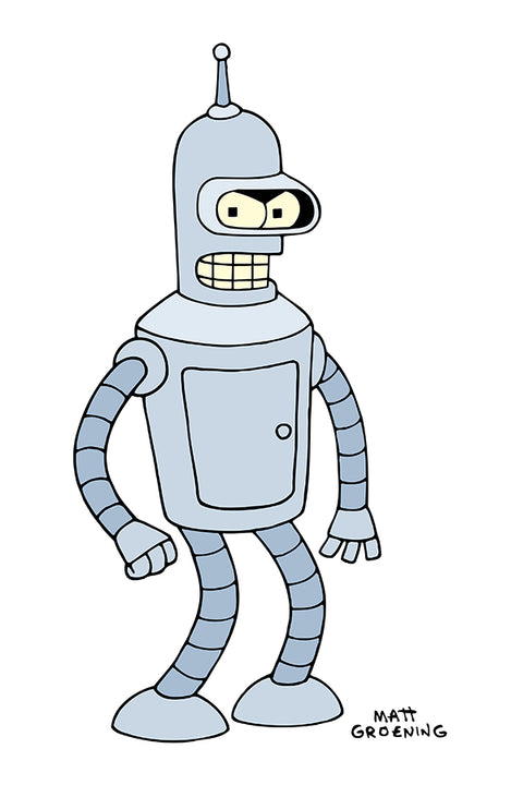 Poster do Bender Futurama - Séries
