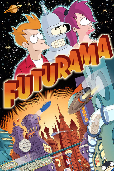Poster Futurama - Séries