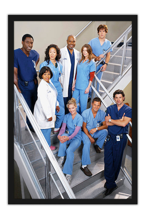 Poster Greys Anatomy 2ª Temporada - Séries