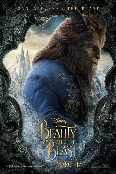 Poster Bela E A Fera - Beauty And The Beast - Filmes