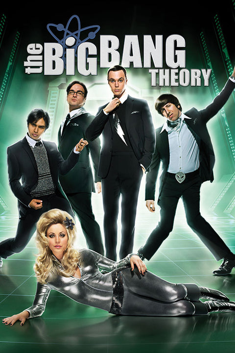 Poster The Big Bang Theory 4ª Temporada - Séries