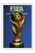 Poster Taça da Copa do Mundo - Futebol