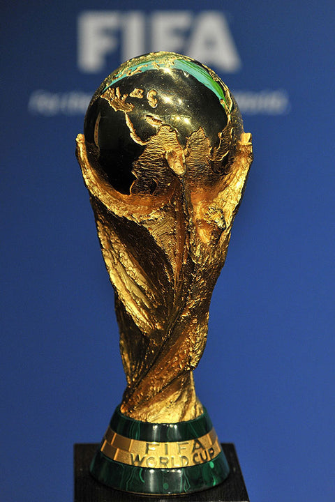 Poster Taça da Copa do Mundo - Futebol