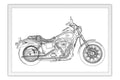Poster Harley Davidson - Motos