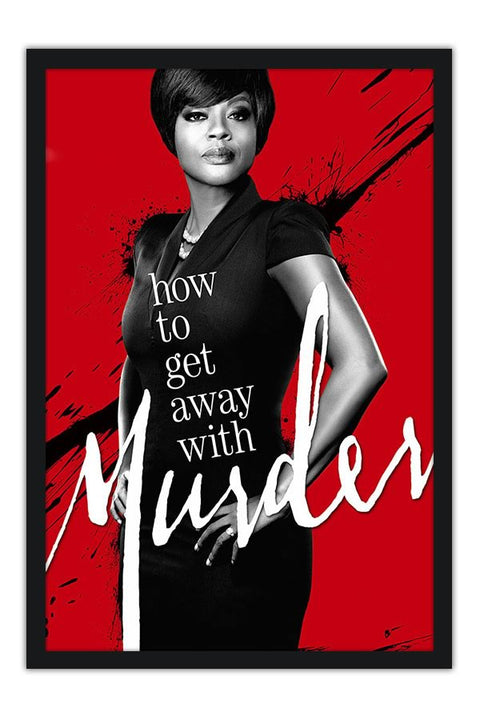 Poster How To Get Away With Murder - HTGAWM - Séries