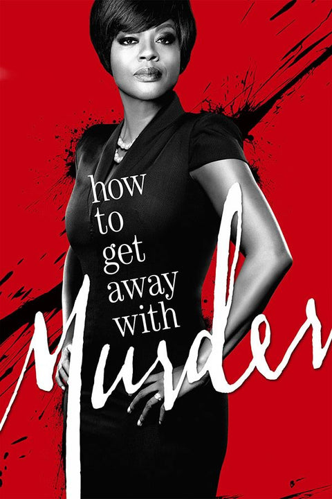 Poster How To Get Away With Murder - HTGAWM - Séries
