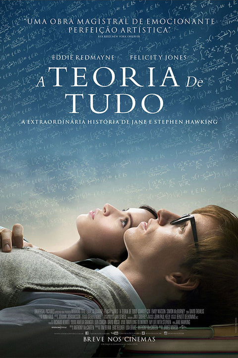 Poster A Teoria de Tudo - The Theory of Everything - Stephen Hawking - Filmes