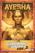 Poster Guardiões da Galáxia Vol. 2 - Guardians of the Galaxy - Ayesha - Filmes