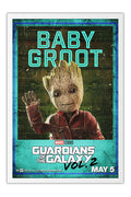 Poster Guardiões da Galáxia Vol. 2 - Guardians of the Galaxy - Baby Groot - Filmes