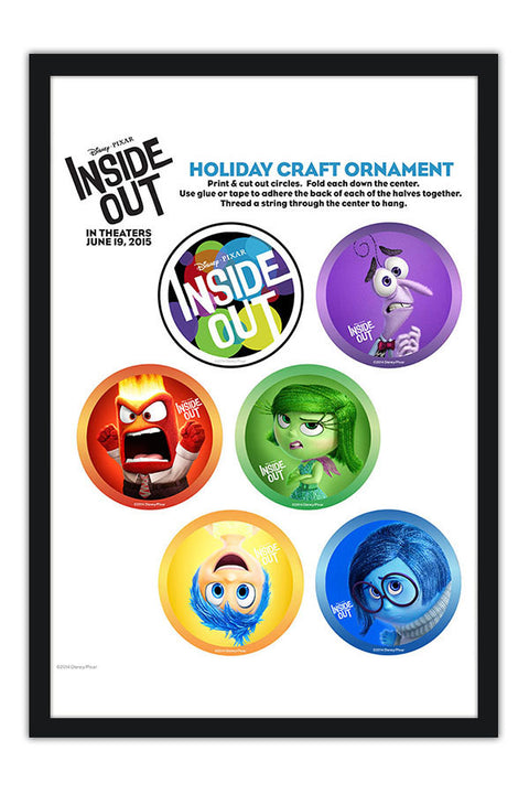 Poster Divertida Mente - Inside Out - Infantil
