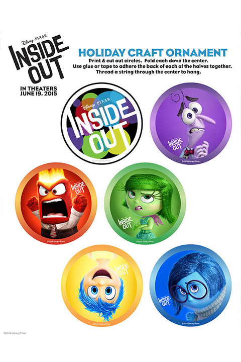 Poster Divertida Mente - Inside Out - Infantil