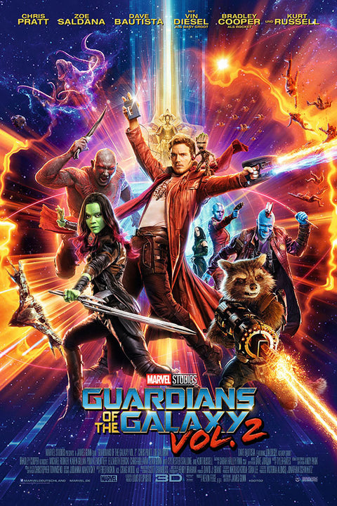 Poster  Guardiões da Galáxia Vol. 2 - Guardians of the Galaxy - Filmes