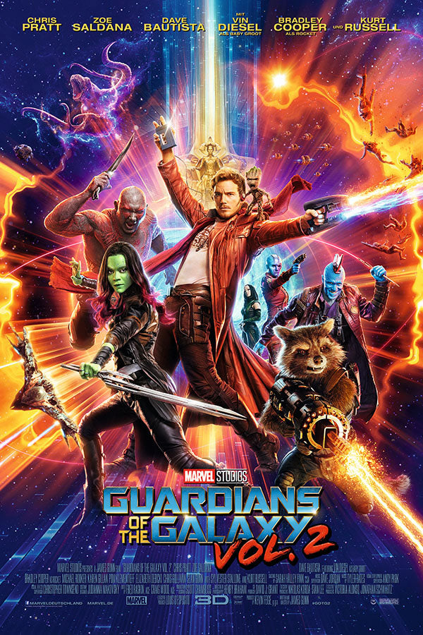 Poster  Guardiões da Galáxia Vol. 2 - Guardians of the Galaxy - Filmes