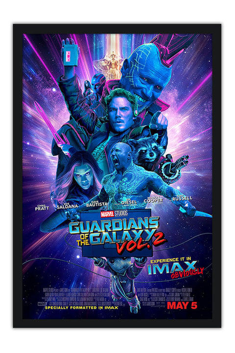 Poster Guardiões da Galáxia Vol. 2 - Guardians of the Galaxy - Filmes