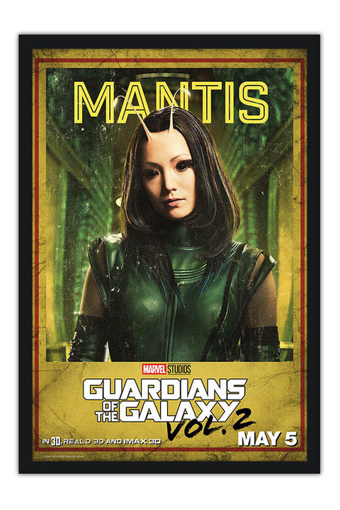 Poster Guardiões da Galáxia Vol. 2 - Guardians of the Galaxy - Mantis - Filmes