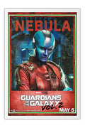 Poster Guardiões da Galáxia Vol. 2 - Guardians of the Galaxy - Nebula - Filmes