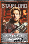Poster Guardiões da Galáxia Vol. 2 - Guardians of the Galaxy - Star-Lord - Filmes