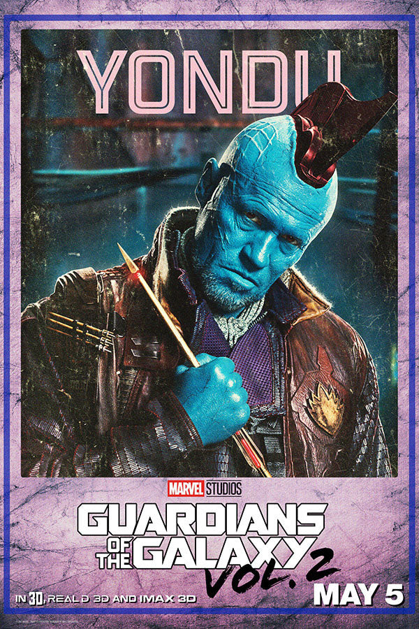 Poster Guardiões da Galáxia Vol. 2 - Guardians of the Galaxy - Yondu - Filmes