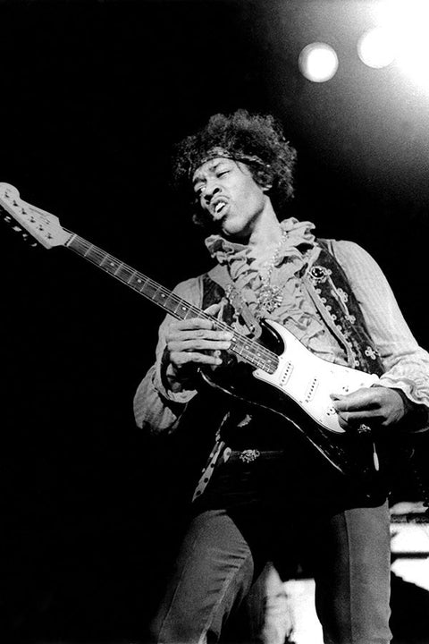 Poster Jimi Hendrix - Bandas de Rock